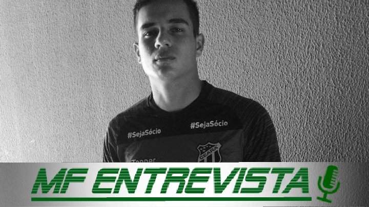 O site MF entrevista o goleiro Mateus Eduardo, do Ceará Sporting Club (base)