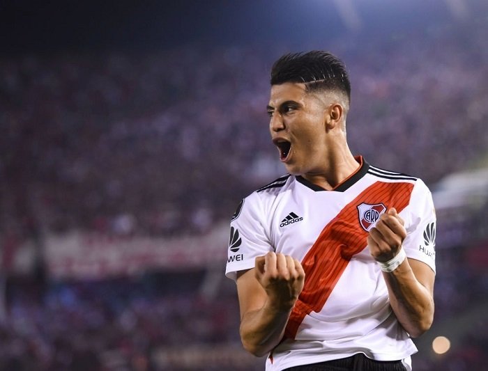 Destaque do River, Exequiel Palacios acerta com o Bayer Leverkusen