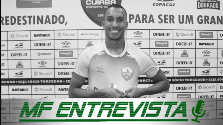 Entrevista com Lucas Braga, atacante do Santos emprestado ao Cuiabá