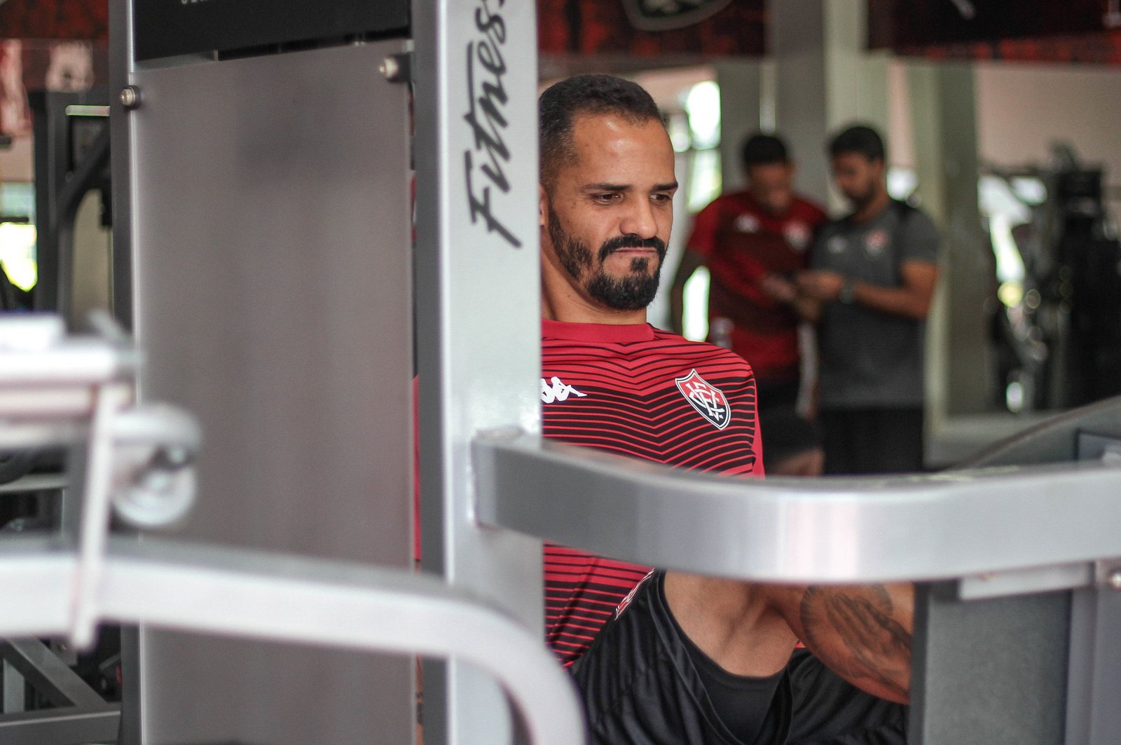 Anselmo Ramon comemora bom ano com o Vitória