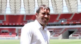 Eduardo Coudet manda recado para a torcida do Inter após empate contra o Fluminense: “Tem que acreditar”