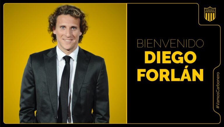 Diego Forlán é o novo treinador do Peñarol; ex-jogador debuta na função