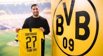 Emre Can é o mais novo reforço do Borussia Dortmund.