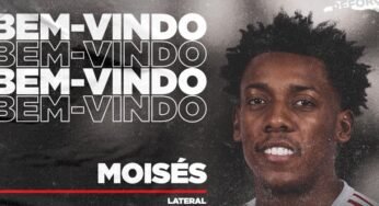 Inter anuncia o lateral Moisés