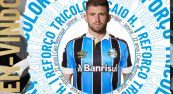 O homem está entre nós! Caio Henrique finalmente é anunciado no Grêmio