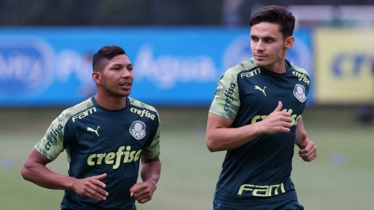Palmeiras enfrenta Santos, “clássico da saudade” deve marcar estréia de Rony