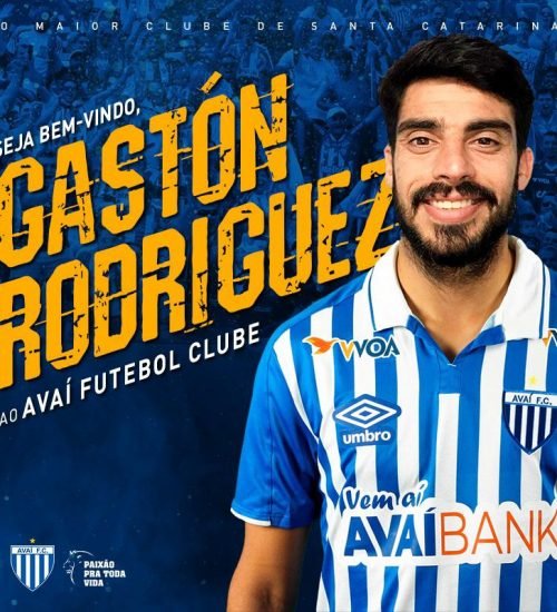 Gastón Rodriguez novo camisa 9 do Avaí