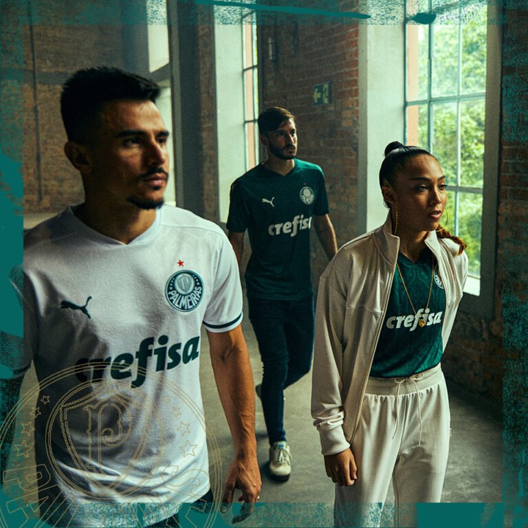 Puma faz o lançamento do novo uniforme do Palmeiras