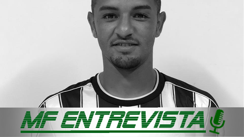 O meia Leandro Marques, do Ceará sub-20 concede entrevista ao site MF