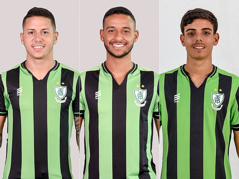 América-MG renova com atletas revelados pela base
