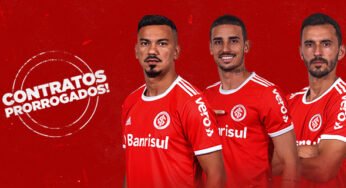 Inter renova com Thiago Galhardo, Uendel e Rodrigo Lindoso