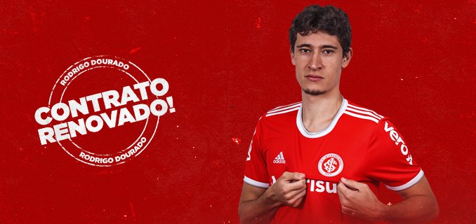 Rodrigo Dourado renova com o Internacional