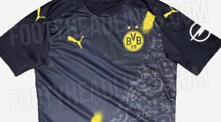 Confira a camisa do Borussia Dortmund para a temporada 2020/21