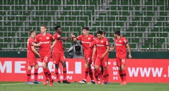 Bayer Leverkusen retorna aos gramados com goleada