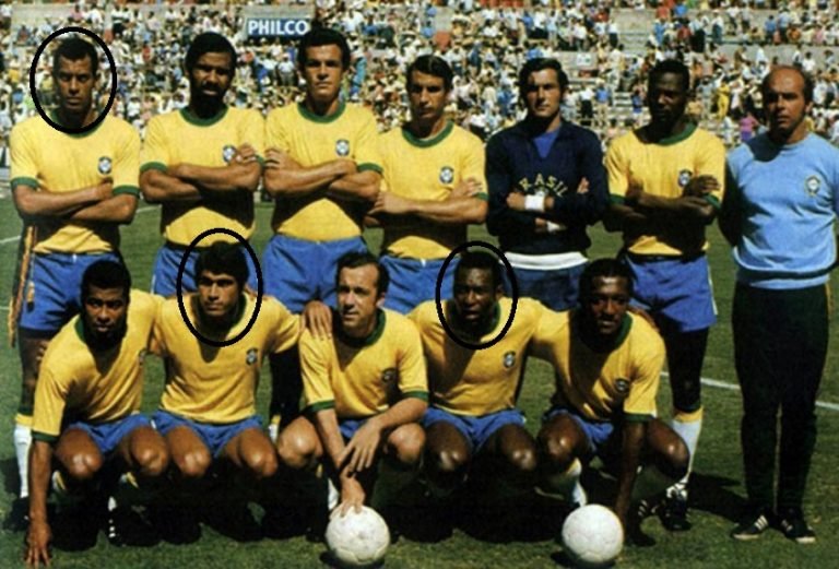 Os santistas e a Jules Rimet