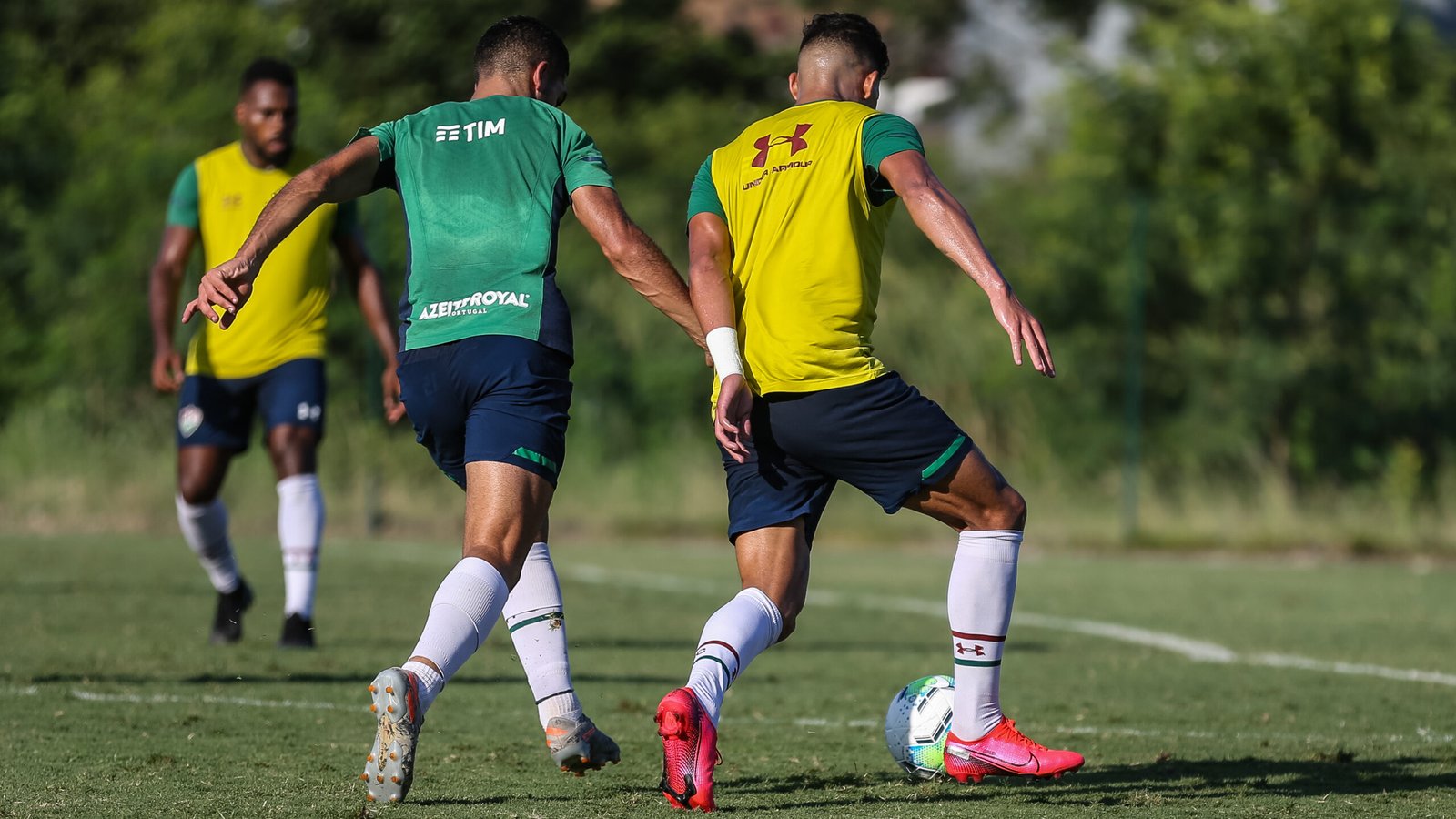 Treino do Fluminense no Ct Carlos Castilho. Foto: Lucas Merçon/ Fluminense F.C.