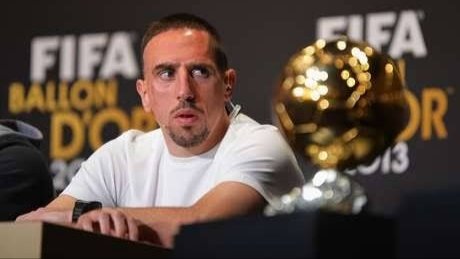 Ribéry não aceita ter perdido a bola de ouro para Cristiano Ronaldo: ‘O que mais poderia fazer?’