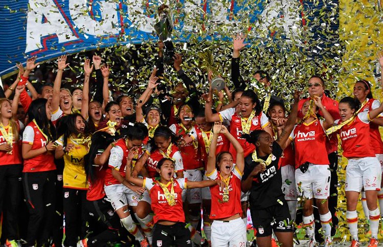 Un día como hoy: Independiente Santa Fé vencia seu primeiro título nacional no futebol feminino