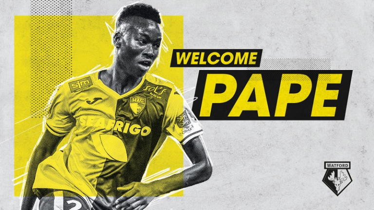 Pape Gueye chegou a ser anunciado pelo Watford