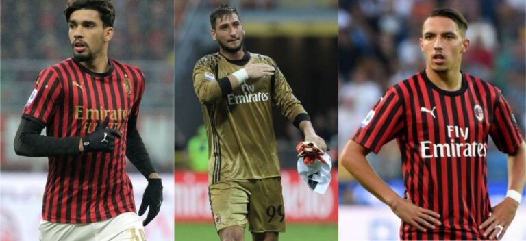 PSG mira trio do Milan para reforçar time na próxima temporada