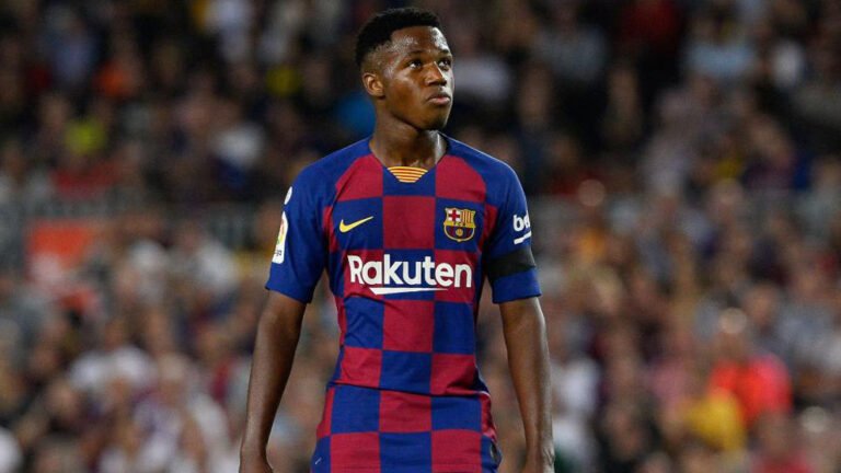 Ansu Fati ficará suspenso por apenas 1 jogo após expulsão