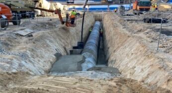 Tubo que atravessa o campo é encontrado no Santiago Bernabéu