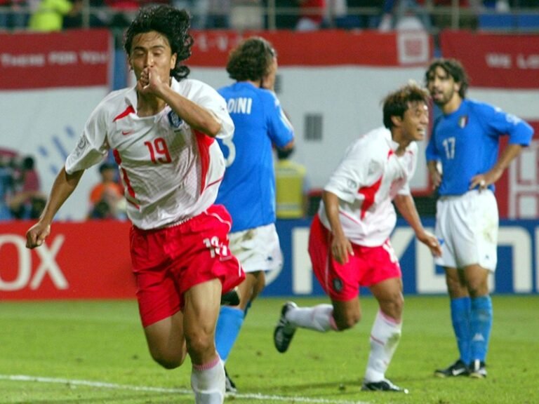 Coreia do Sul, a única seleção fora da América do Sul e Europa a chegar entre os 4 melhores do mundo