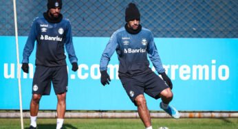 Grêmio encerra ciclo de treinos com distanciamento entre atletas