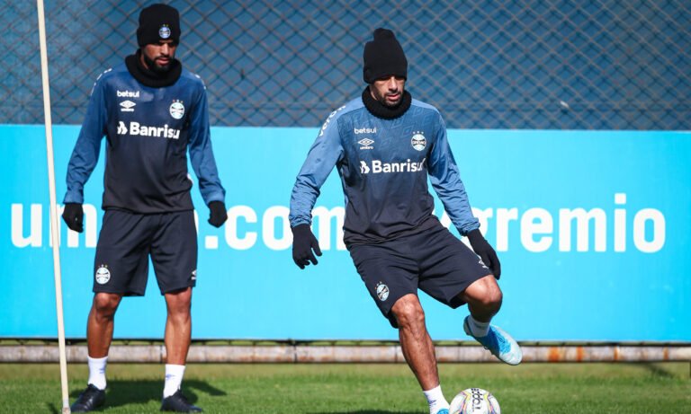 Grêmio encerra ciclo de treinos com distanciamento entre atletas