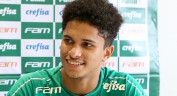 Palmeiras anuncia a renovação de contrato do jovem atacante Gabriel Silva