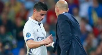 James Rodríguez se aproxima de despedida do Real Madrid