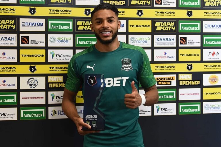 Wanderson comemora momento no Krasnodar e foca em sequência na Rússia