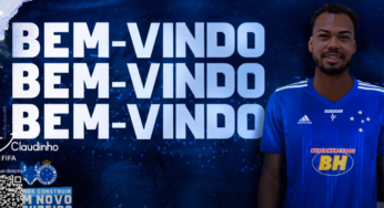 Em live, Cruzeiro anuncia meia Claudinho, ex-Ferroviária