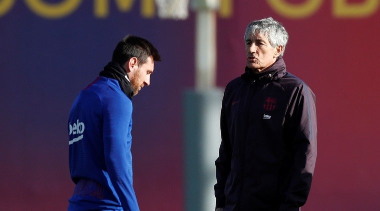 Quique Setién destina cinco dias de folga aos jogadores do Barcelona, após fim da La Liga
