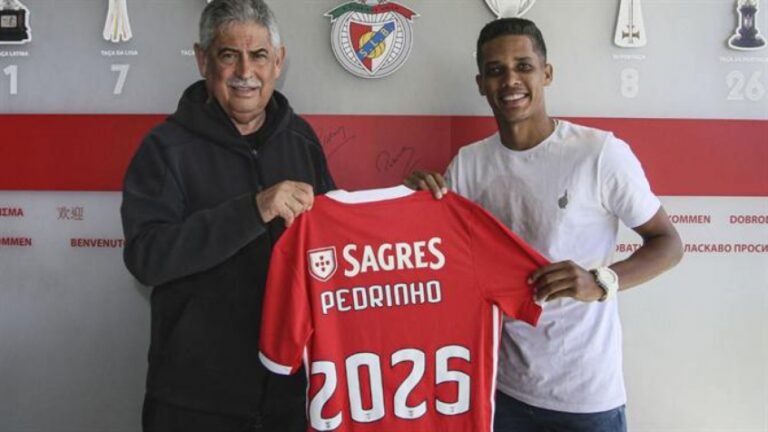 Empresário deseja que Pedrinho seja treinado por Jorge Jesus no Benfica