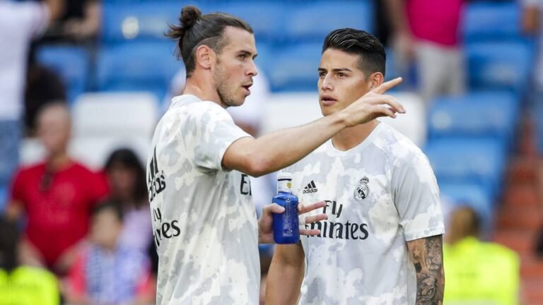 Sem ofertas por James e Bale