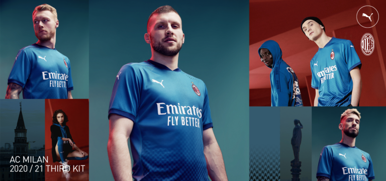 Milan lança uniforme alternativo nas cores do adversário de Milão