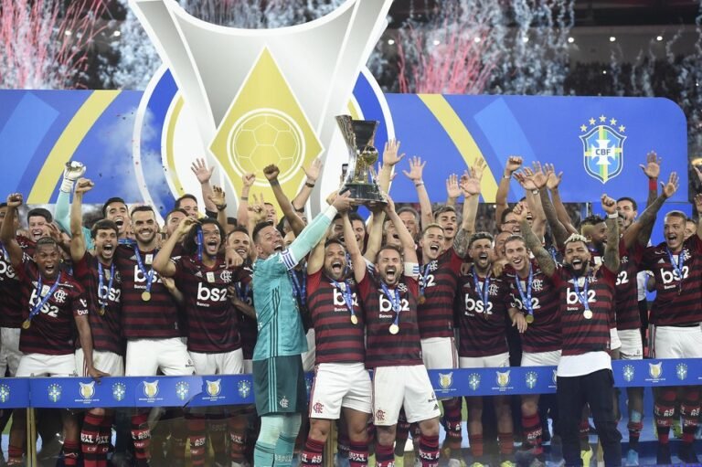 Comparação: começo de Brasileirão do Flamengo em 2019 e 2020