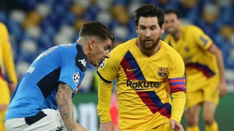 Com mudanças e 3 zagueiros, Barcelona se prepara para decisão contra o Napoli