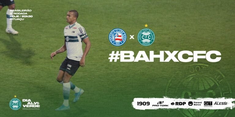 Coritiba vai à Salvador em busca de três pontos contra o Bahia
