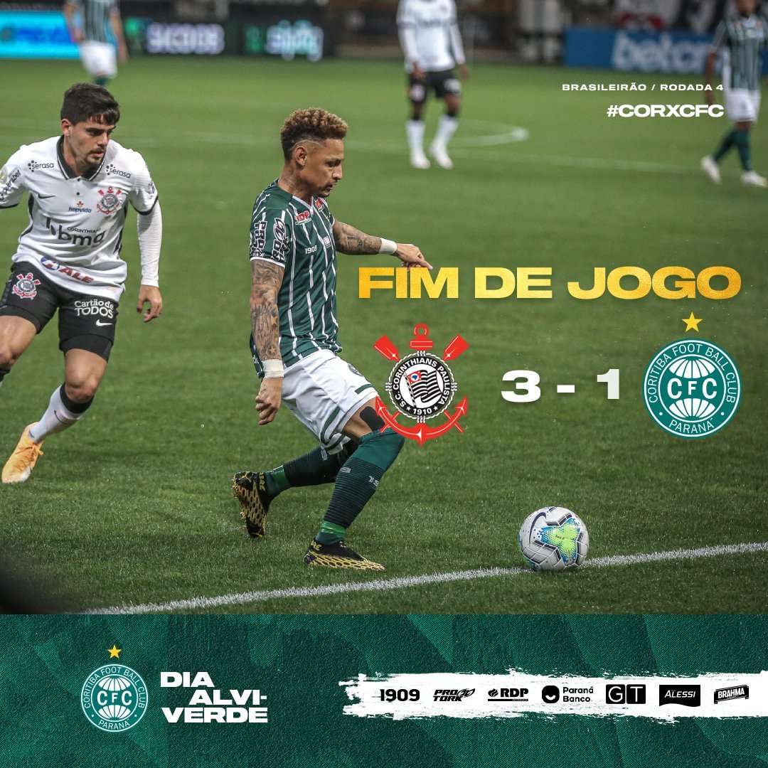 Coritiba vai em busca da vitória, mas acumula derrotas