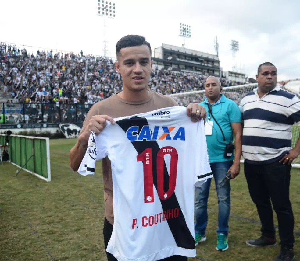 Philippe Coutinho é a primeira cria do Vasco a ser campeã da Champions