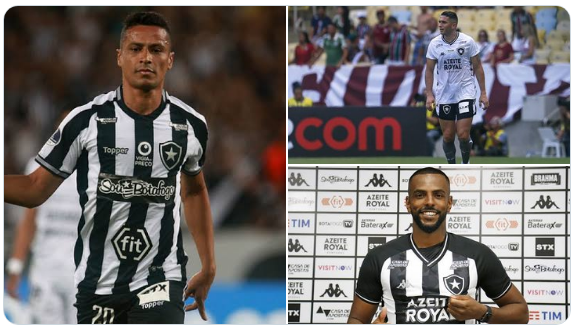 Botafogo comunica a saída de mais três atletas do elenco