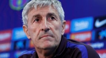 Oficial: Barcelona demite Quique Setién