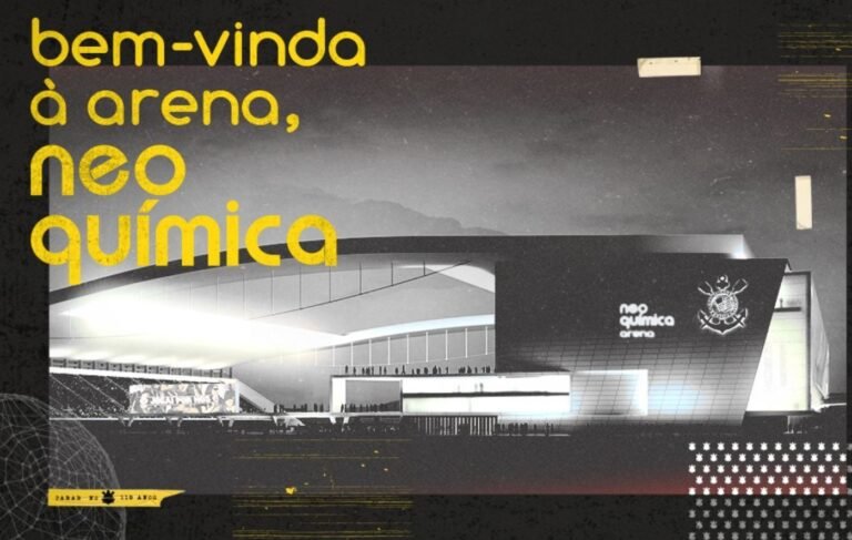 Neo Química Arena: O novo nome do estádio do Corinthians