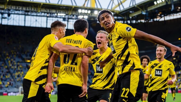 Dortmund estreia na Bundesliga com vitória por 3×0 sobre o Gladbach