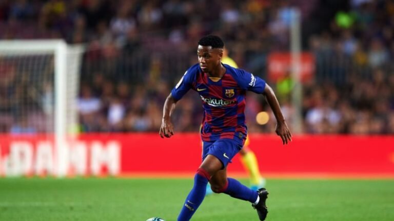 Ansu Fati deseja continuar no Barcelona