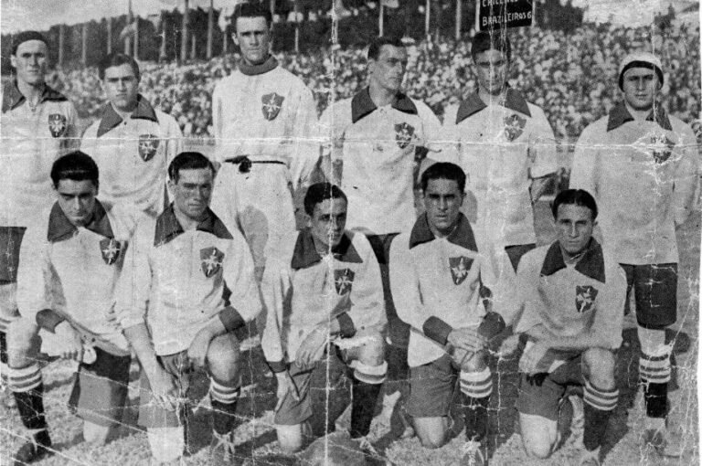 Dois fundadores do Santos foram titulares no primeiro título da Seleção Brasileira