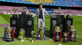 Suárez se despede do Barcelona