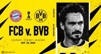 Com novos desfalques, Borussia Dortmund enfrenta o Bayern nessa quarta
